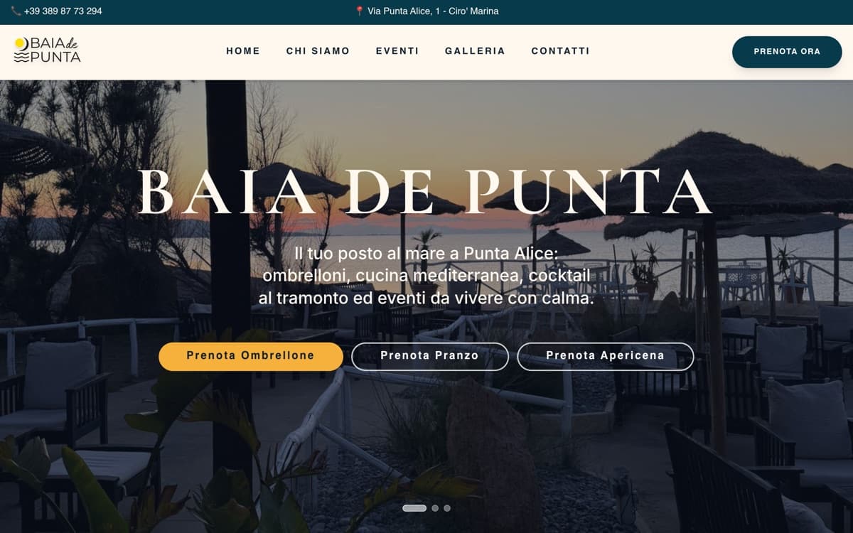 Sito Baia de Punta